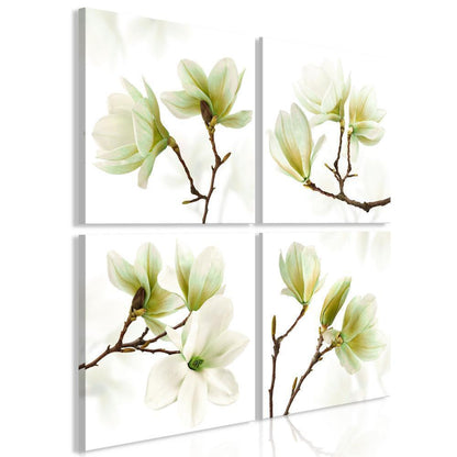 Canvas Print - Admiration of Magnolia-ArtfulPrivacy-Wall Art Collection