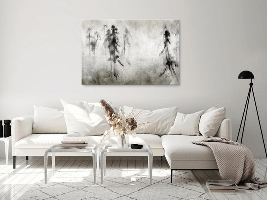 Canvas Print - Mysterious Tact of Nature (1 Part) Wide-ArtfulPrivacy-Wall Art Collection