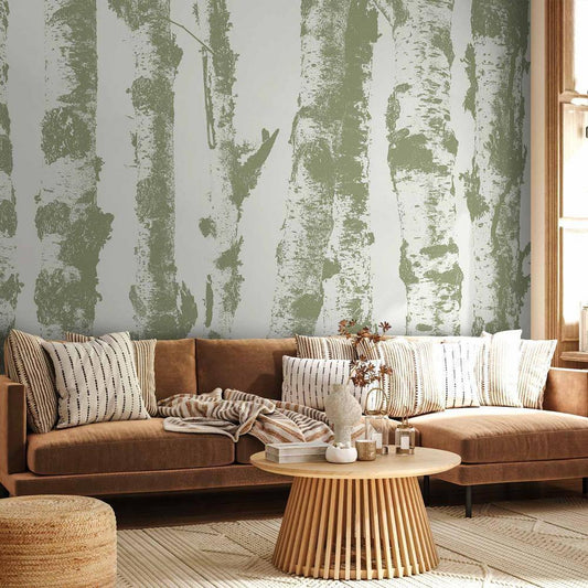 Wall Mural - Stately Birches - Third Variant