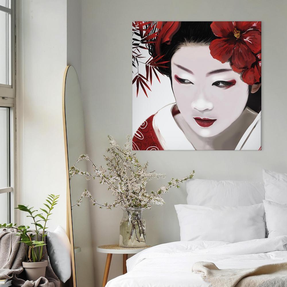 Canvas Print - Japanese Geisha-ArtfulPrivacy-Wall Art Collection