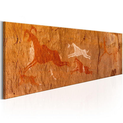 Canvas Print - Cave Paintings-ArtfulPrivacy-Wall Art Collection