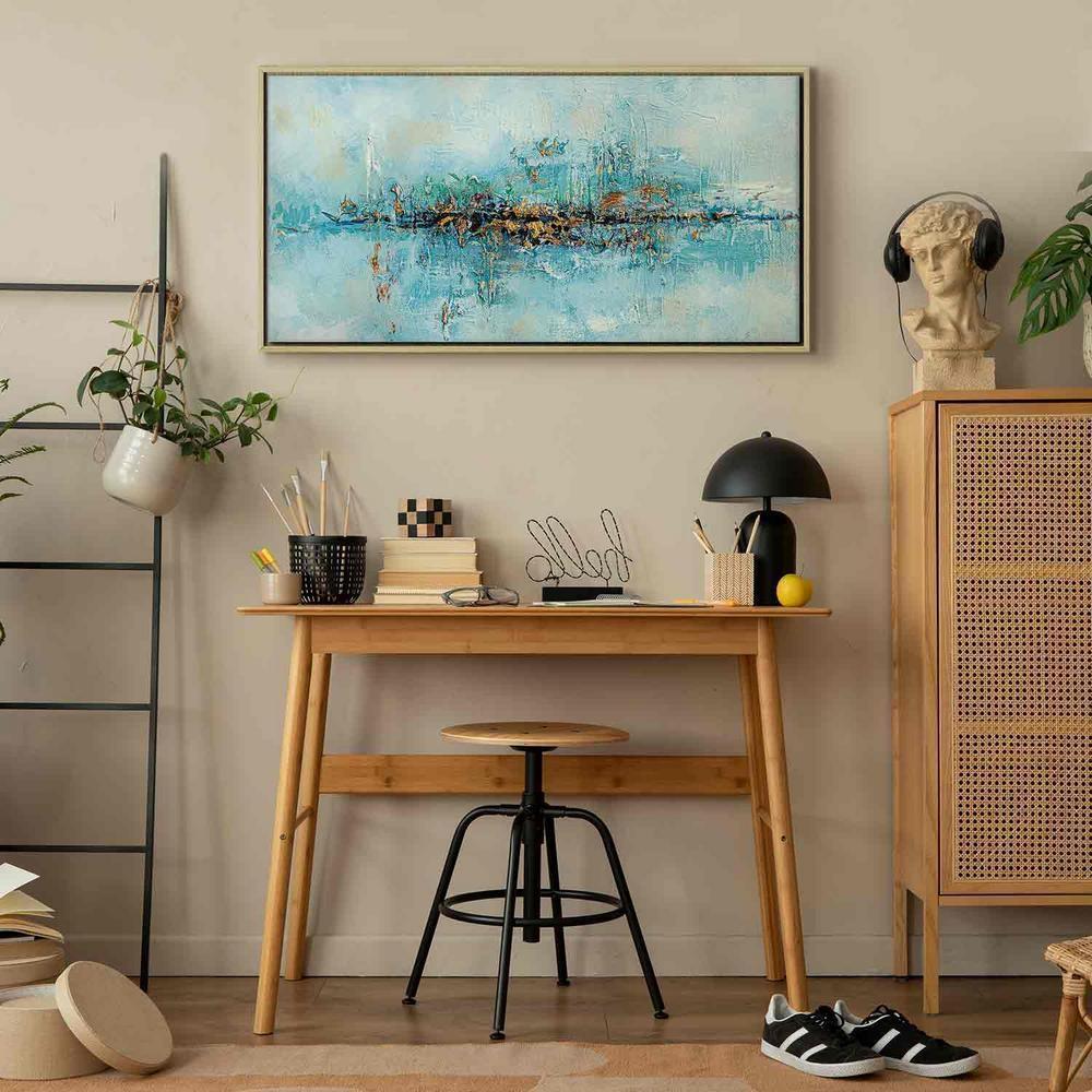 Canvas Print - Lagoon (1 Part) Wide