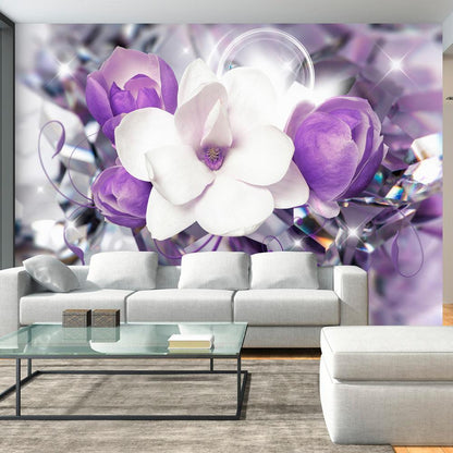 Wall Mural - Purple Empress-Wall Murals-ArtfulPrivacy