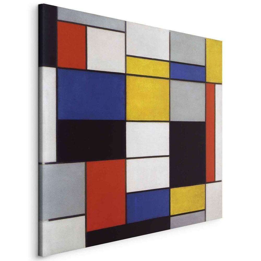 Canvas Print - Composition A (Piet Mondrian)