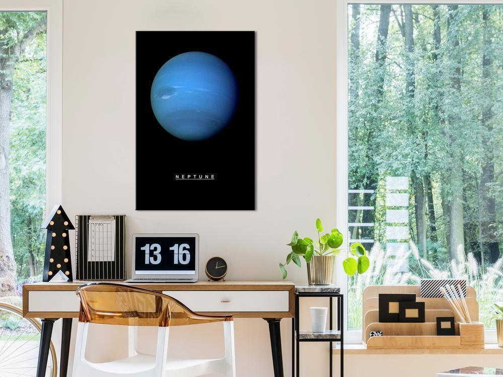 Canvas Print - Neptune (1 Part) Vertical-ArtfulPrivacy-Wall Art Collection