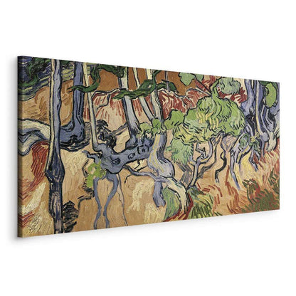 Impression sur toile - Racines d'arbres (Vincent Van Gogh)