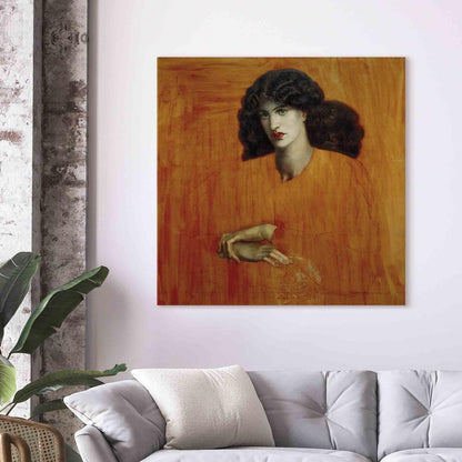 Canvas Print - La Donna della Finestra (Dante Gabriel Rossetti)