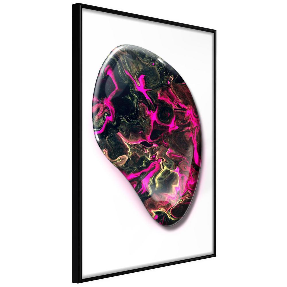 Abstract Poster Frame - Lucky Stone-artwork for wall with acrylic glass protection