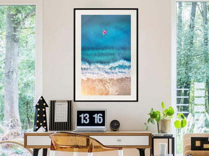 Framed Art - Drifting Away-artwork for wall with acrylic glass protection