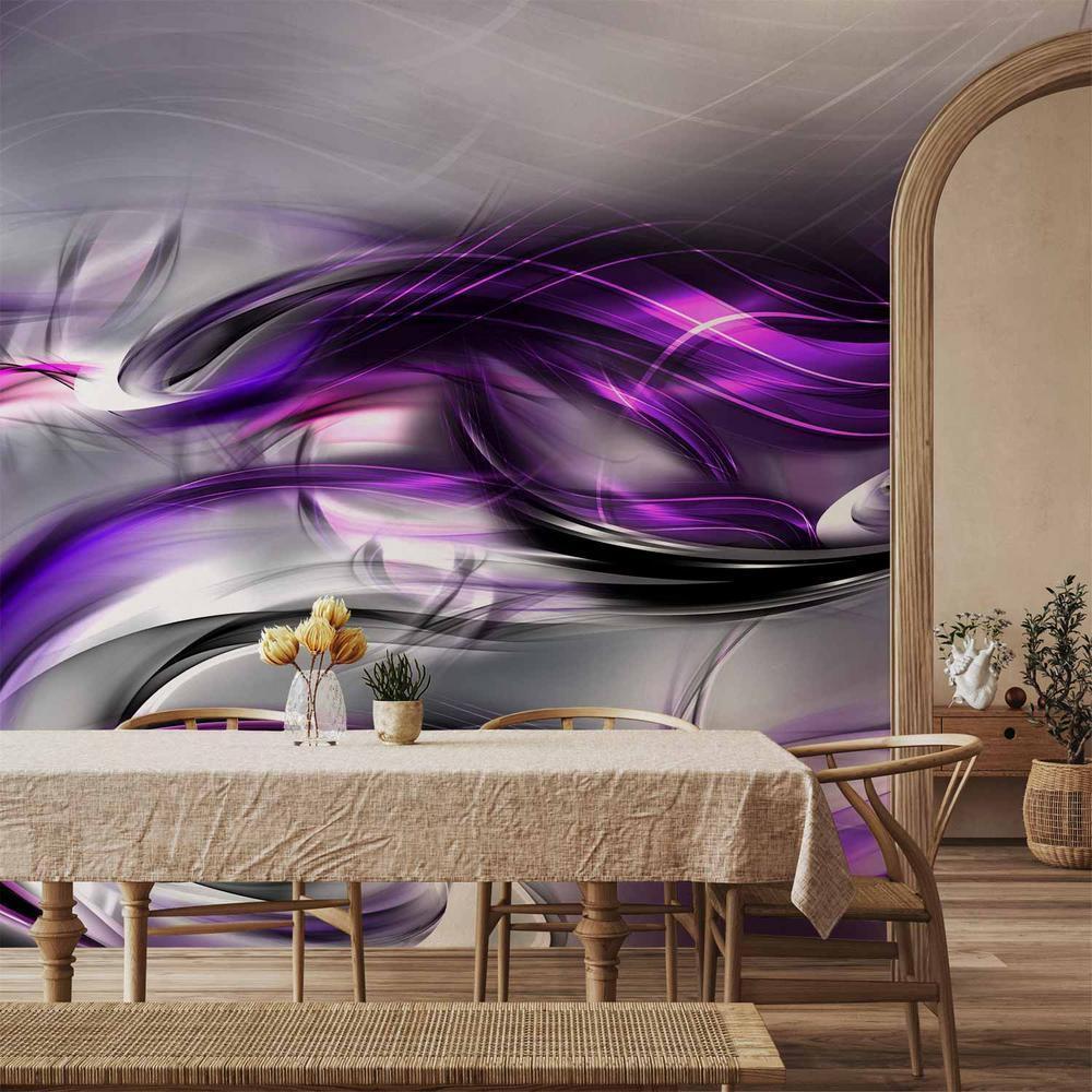 Wall Mural - Purple Swirls