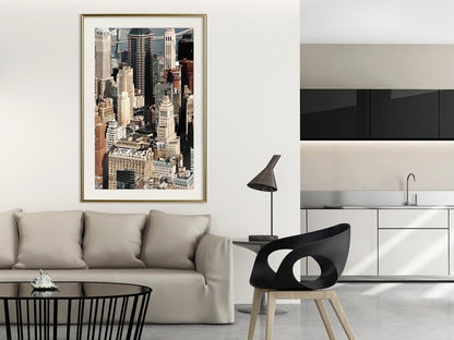 Wall Art Framed - Urban Life-artwork for wall with acrylic glass protection