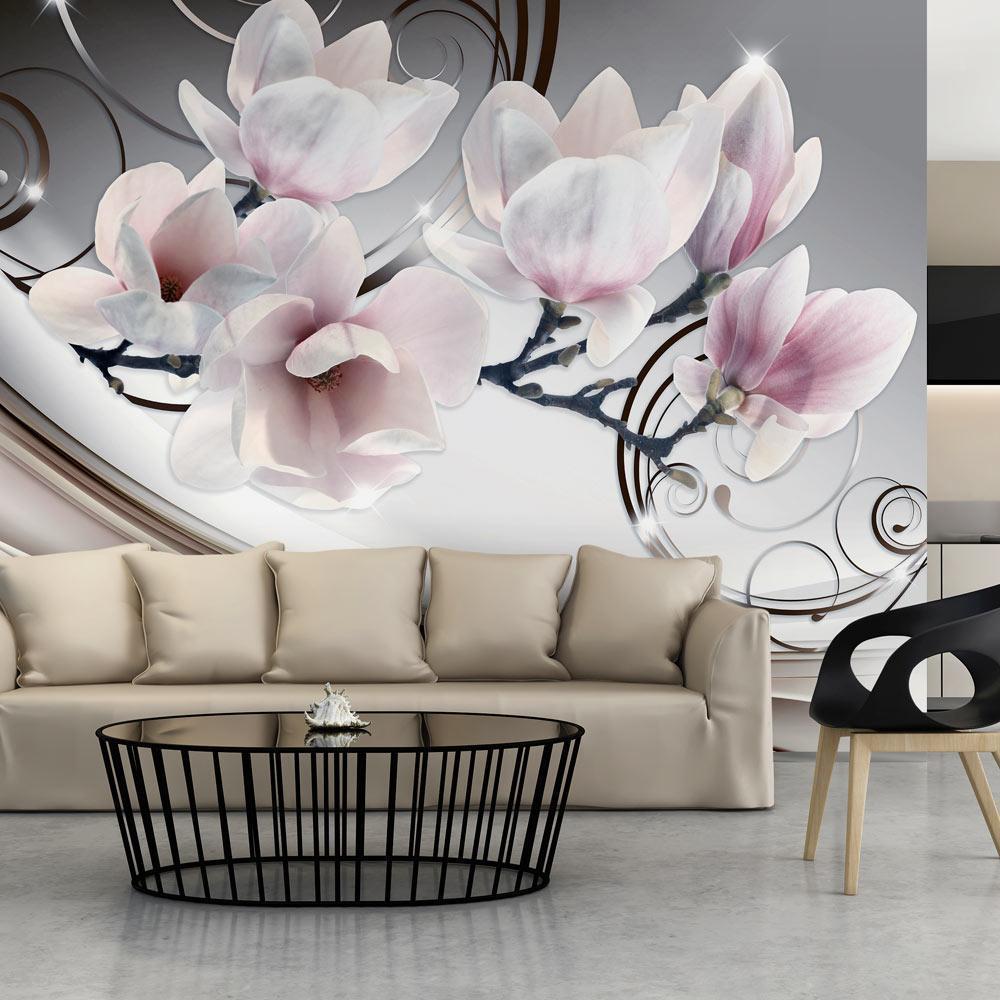 Wall Mural - Beauty of Magnolia-Wall Murals-ArtfulPrivacy