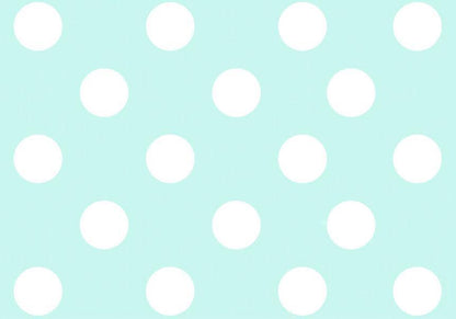 Wall Mural - Sky Blue Dots-Wall Murals-ArtfulPrivacy