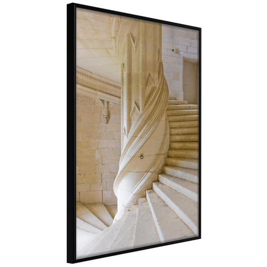 Photography Wall Frame - Winding Entrance-artwork for wall with acrylic glass protection
