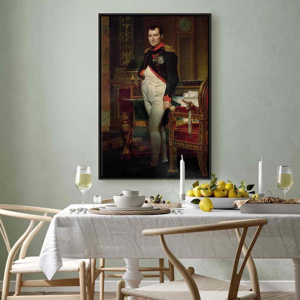 Impression sur toile - Napoléon Bonaparte (Jacques-Louis David)