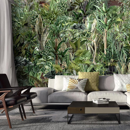 Wall Mural - Richness of Jungle-Wall Murals-ArtfulPrivacy