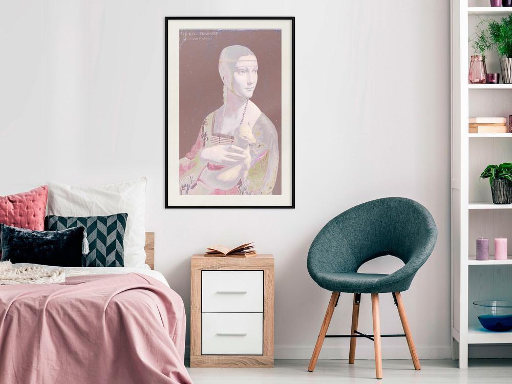 Wall Decor Portrait - Subdued Classic-artwork for wall with acrylic glass protection