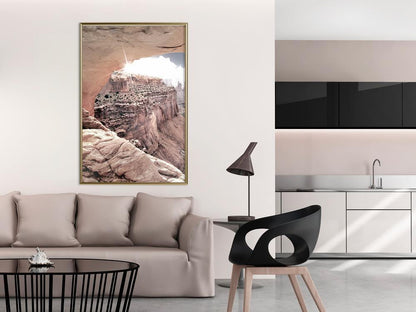 Framed Art - Beauty of the Canyon-artwork for wall with acrylic glass protection