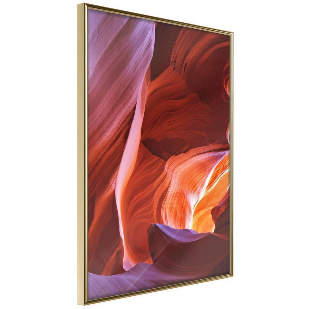 Framed Art - Nature is an Artist-artwork for wall with acrylic glass protection