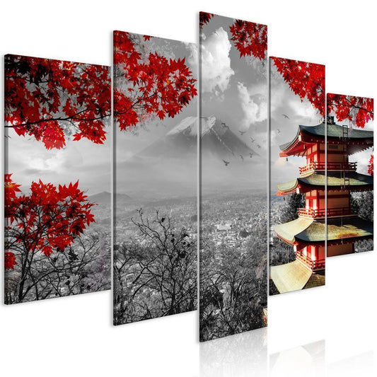 Canvas Print - Adventure (5 Parts) Wide-ArtfulPrivacy-Wall Art Collection