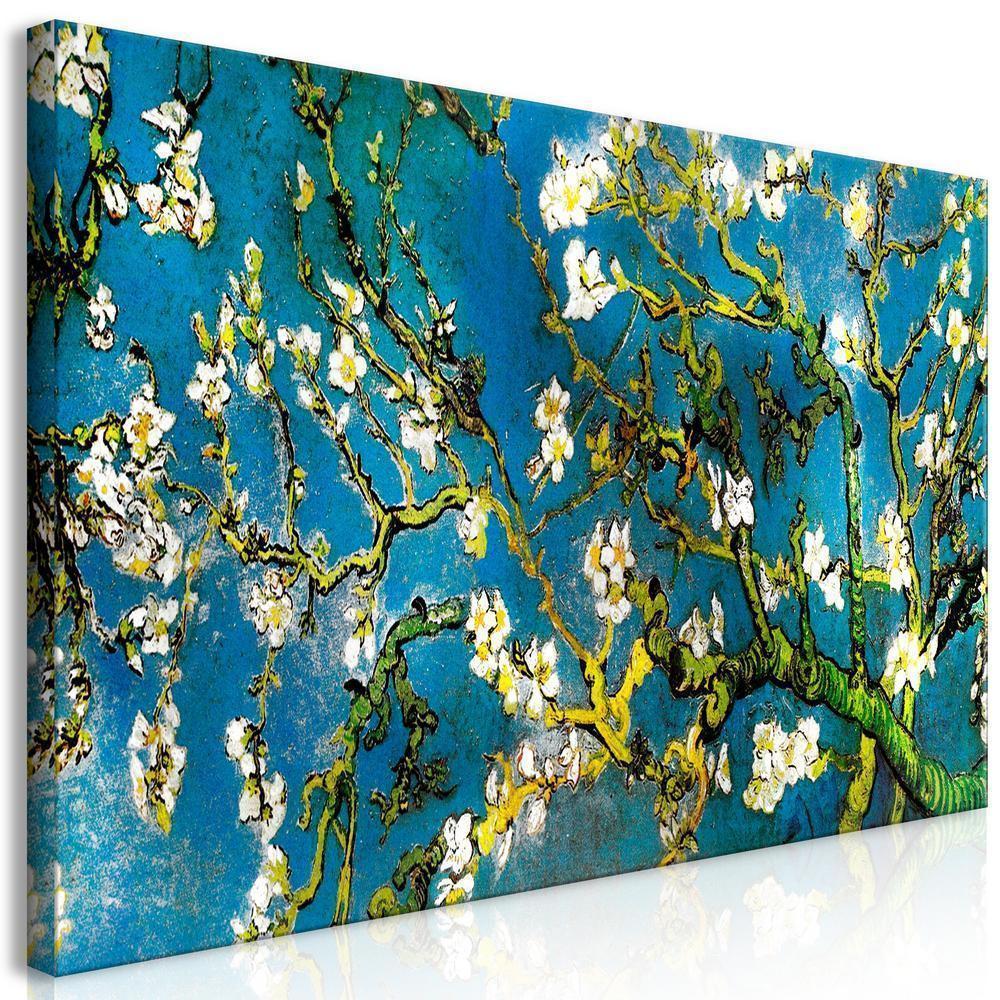 Canvas Print - Blooming Almond (1 Part) Wide-ArtfulPrivacy-Wall Art Collection