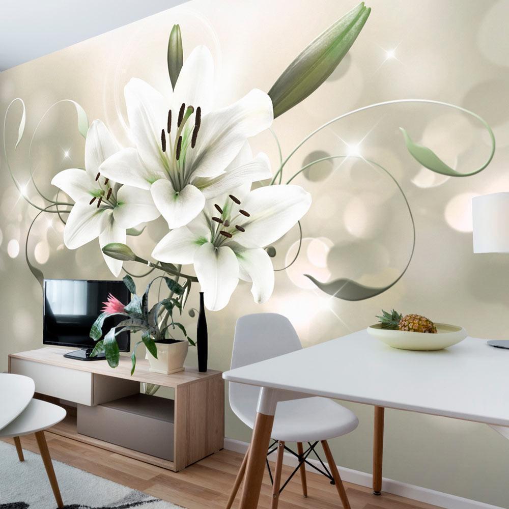 Wall Mural - Lily - Flower of Masters-Wall Murals-ArtfulPrivacy