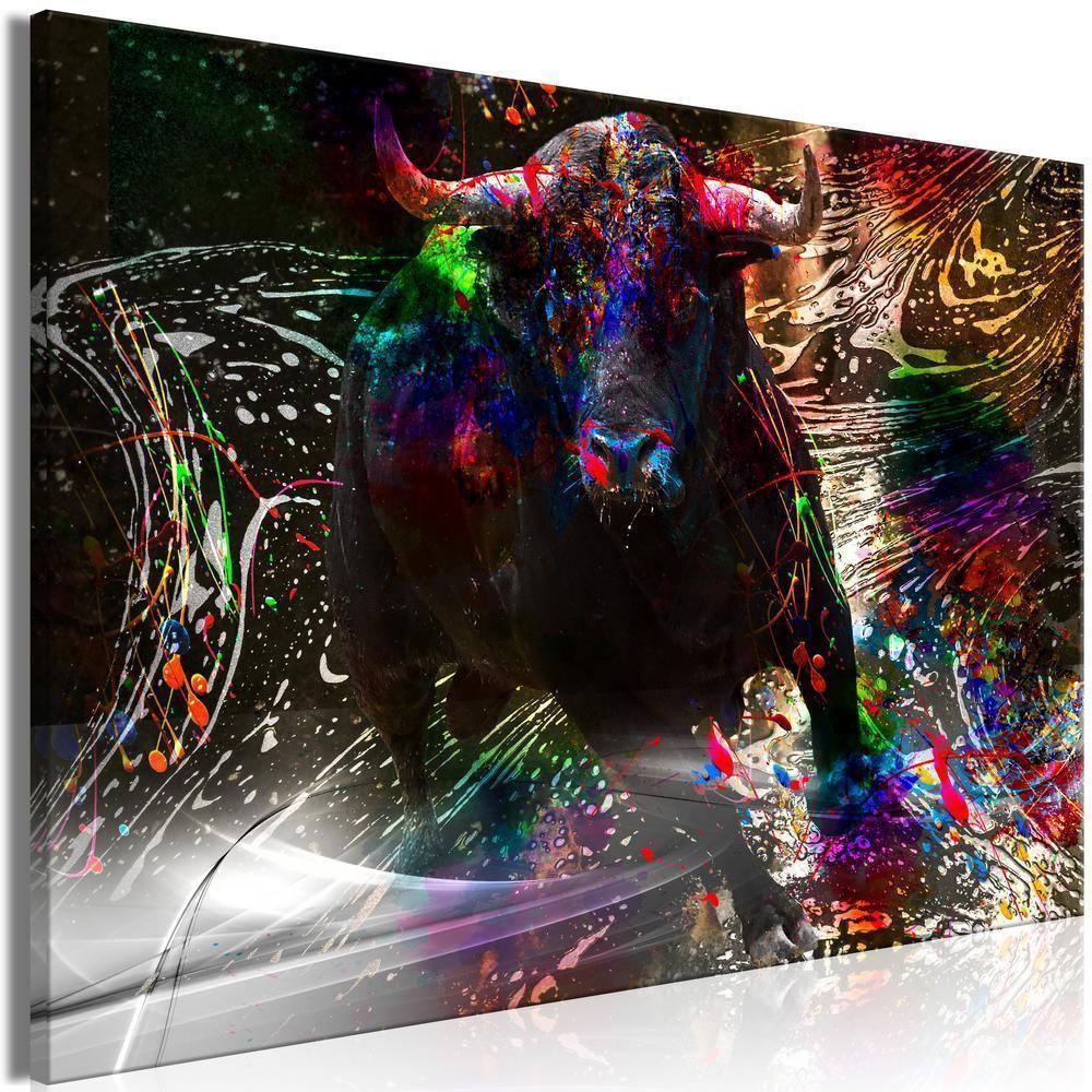 Canvas Print - Testosterone (1 Part) Wide-ArtfulPrivacy-Wall Art Collection