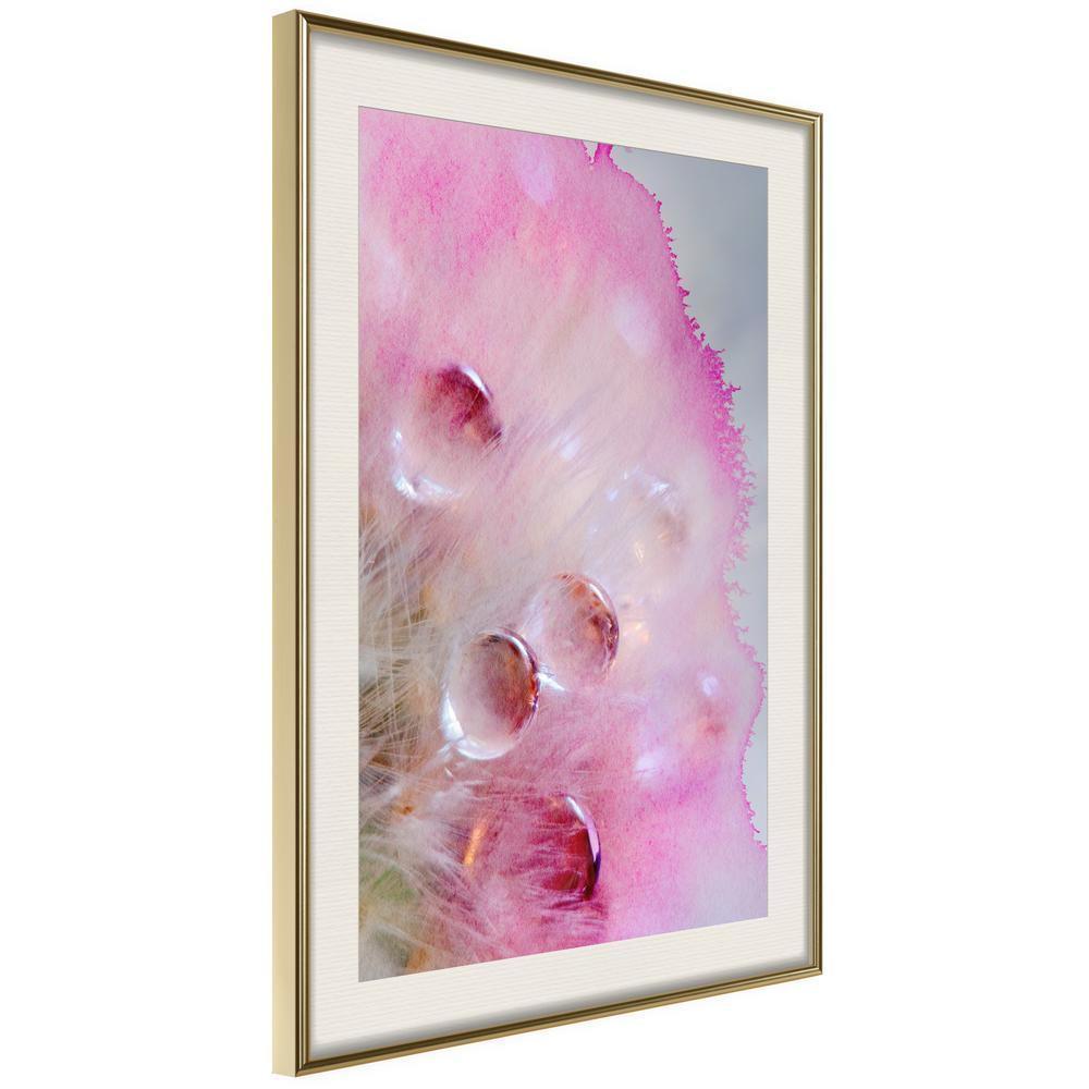 Abstract Poster Frame - Tears of Happiness-artwork for wall with acrylic glass protection