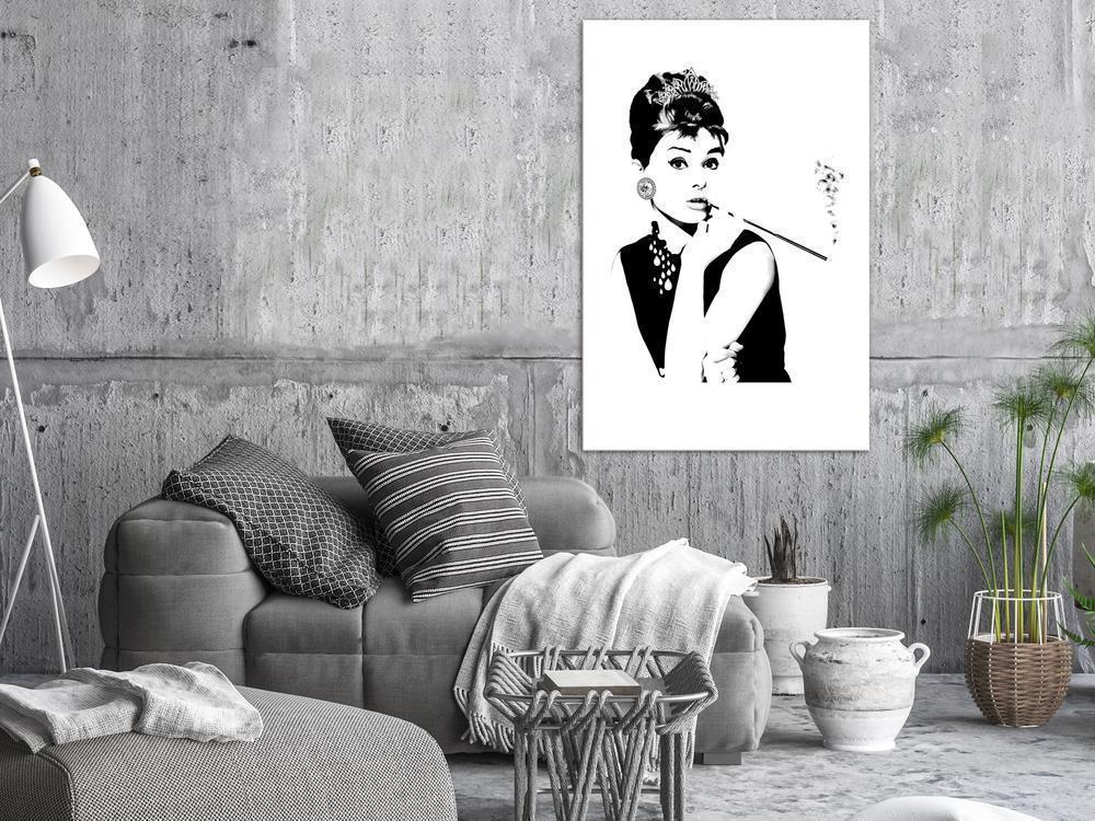 Canvas Print - Audrey (1 Part) Vertical-ArtfulPrivacy-Wall Art Collection