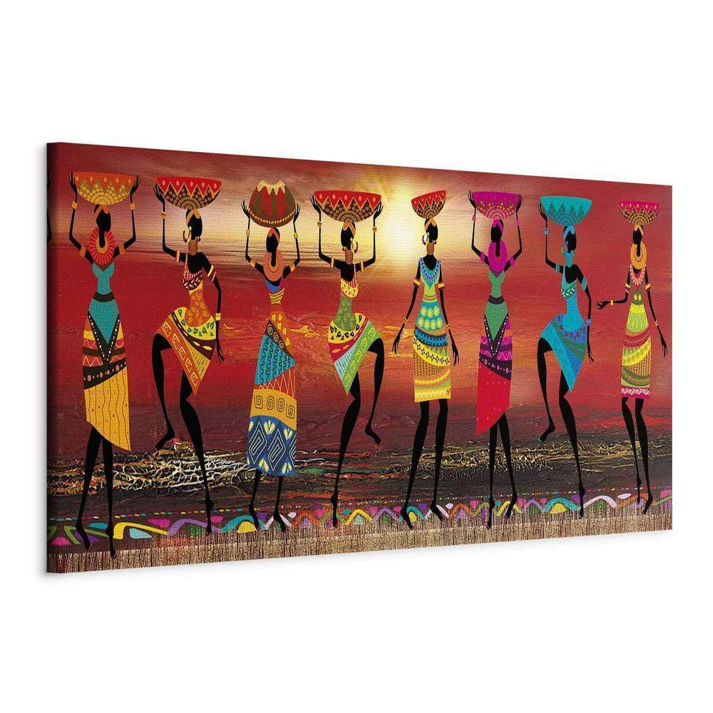 Canvas Print - African Women Dancing