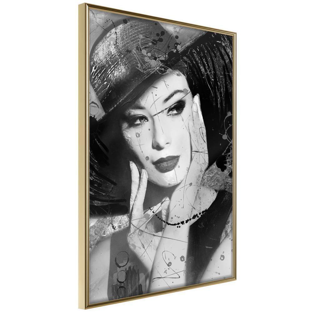 Wall Decor Portrait - Extraordinary Beauty-artwork for wall with acrylic glass protection