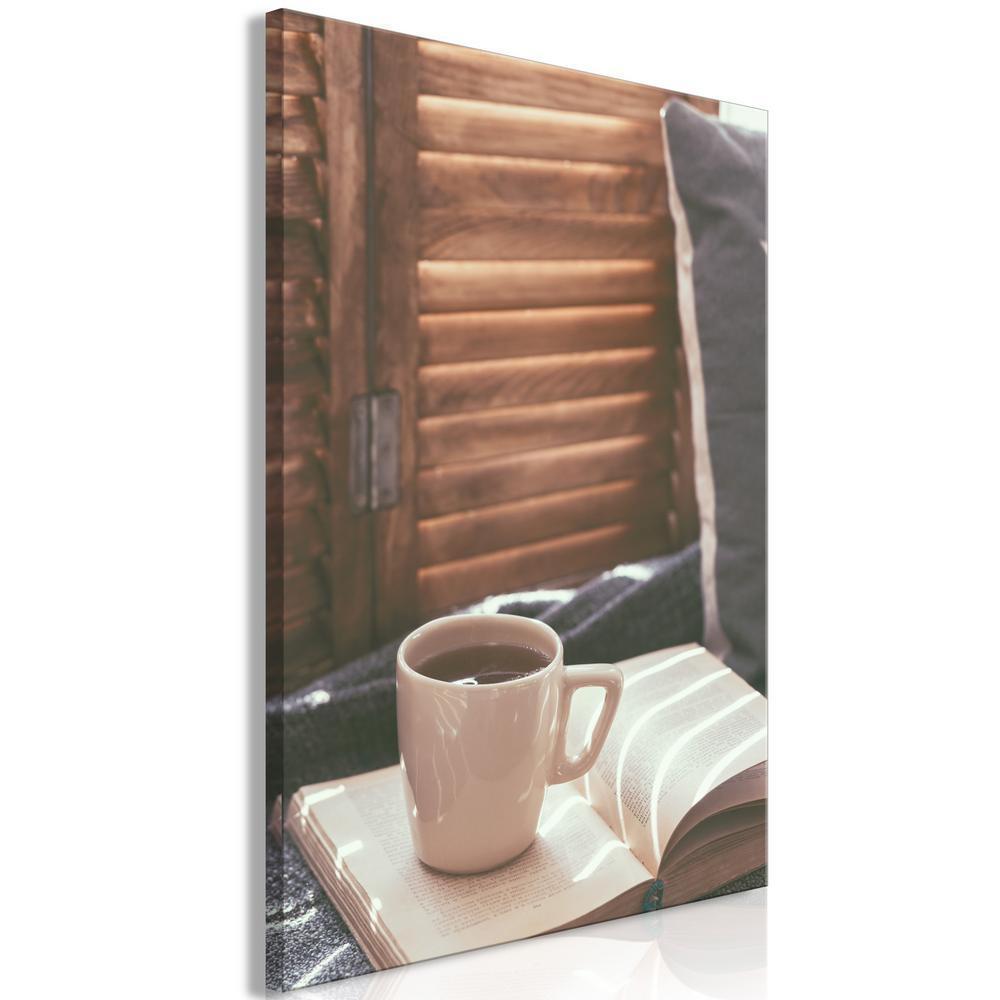 Canvas Print - Mug of Memories (1 Part) Vertical-ArtfulPrivacy-Wall Art Collection