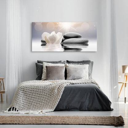 Canvas Print - Natural Lightness (1 Part) Wide-ArtfulPrivacy-Wall Art Collection