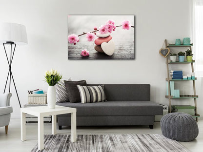 Canvas Print - Zen: Cherry Blossoms IV-ArtfulPrivacy-Wall Art Collection