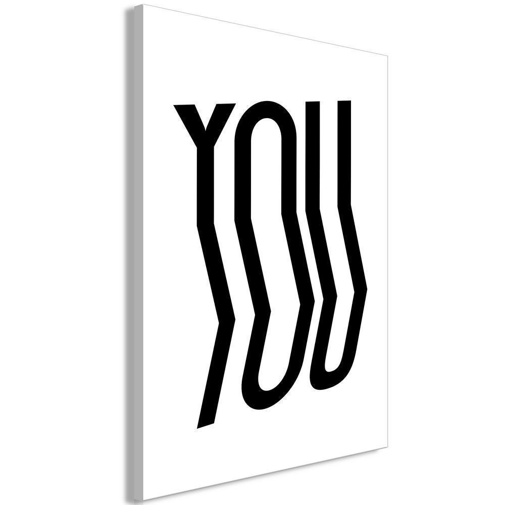 Canvas Print - You (1 Part) Vertical-ArtfulPrivacy-Wall Art Collection