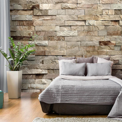 Wall Mural - Stone Heat-Wall Murals-ArtfulPrivacy