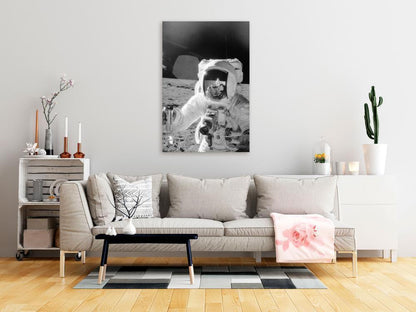 Canvas Print - Profession of Astronaut (1 Part) Vertical-ArtfulPrivacy-Wall Art Collection