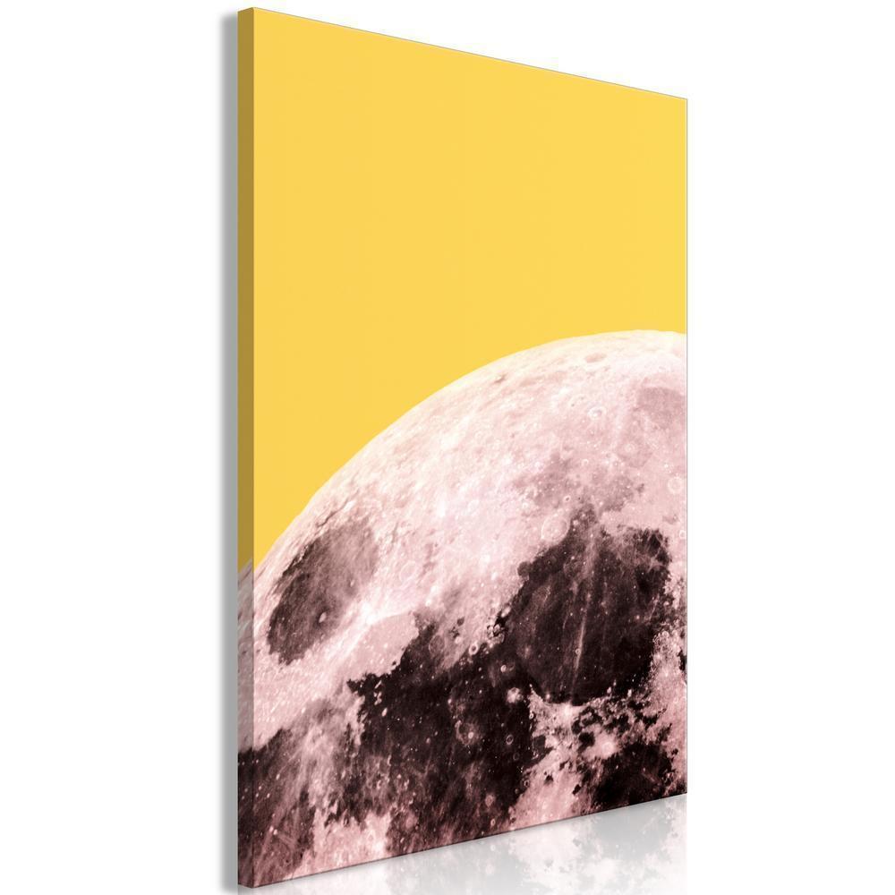 Canvas Print - Sunny Moon (1 Part) Vertical-ArtfulPrivacy-Wall Art Collection