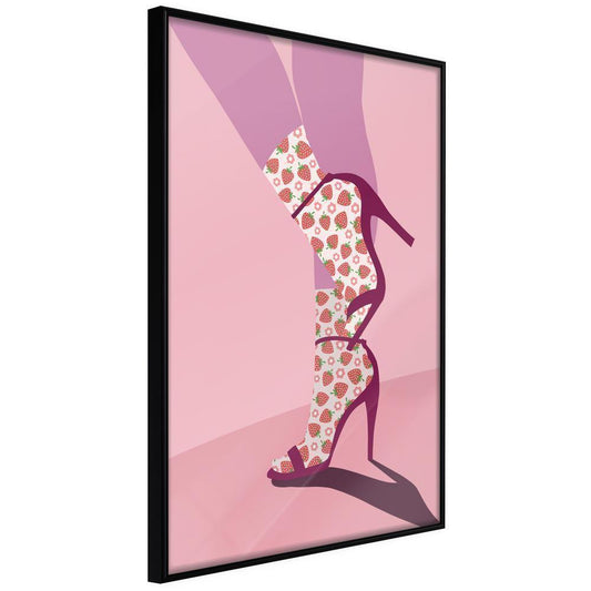 Wall Decor Portrait - Fruity Socks-artwork for wall with acrylic glass protection