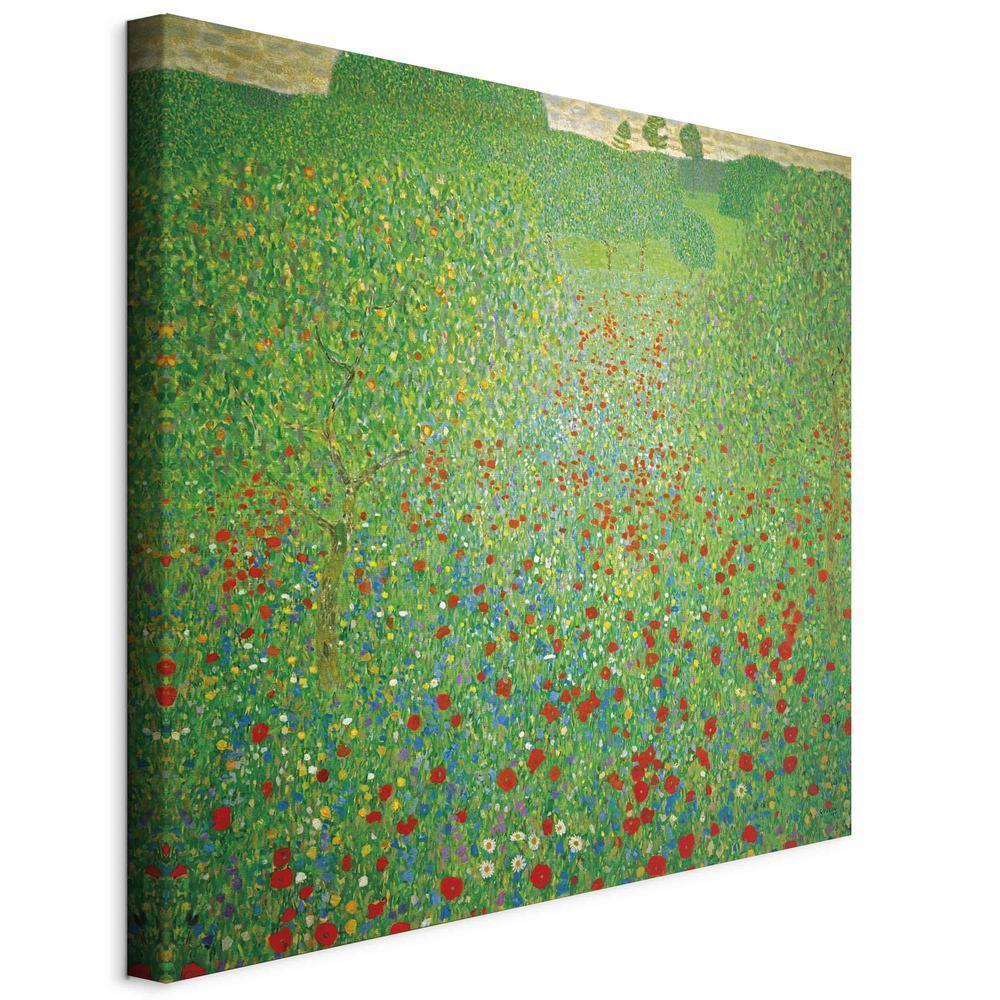 Canvas Print - Poppy Field (Gustav Klimt)