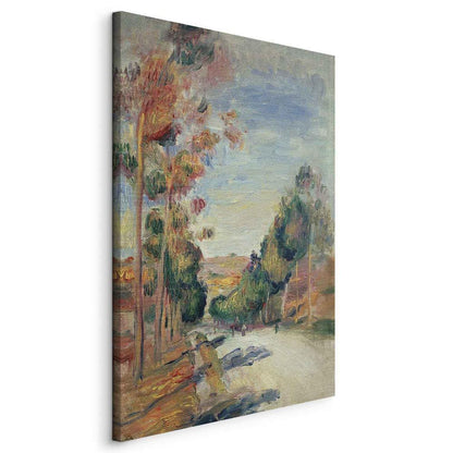 Canvas Print - Paysage d'Essoyes (Pierre-Auguste Renoir)