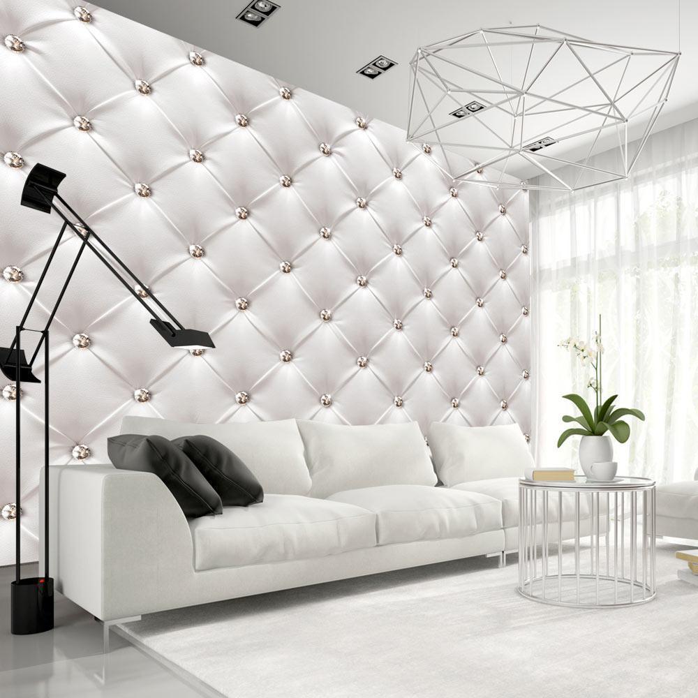Wall Mural - White Elegance-Wall Murals-ArtfulPrivacy