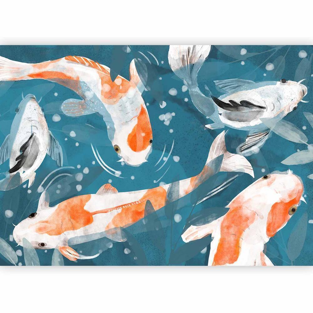 Wall Mural - Koi Fishes - Second Variant