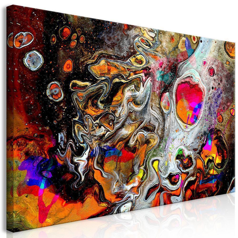 Canvas Print - Paint Universe (1 Part) Wide-ArtfulPrivacy-Wall Art Collection