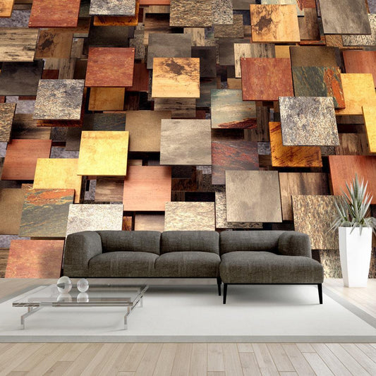 Wall Mural - Copper Roof-Wall Murals-ArtfulPrivacy