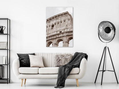 Canvas Print - Colosseum (1 Part) Vertical-ArtfulPrivacy-Wall Art Collection