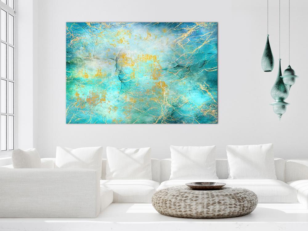 Canvas Print - Emerald Ocean (1 Part) Wide-ArtfulPrivacy-Wall Art Collection