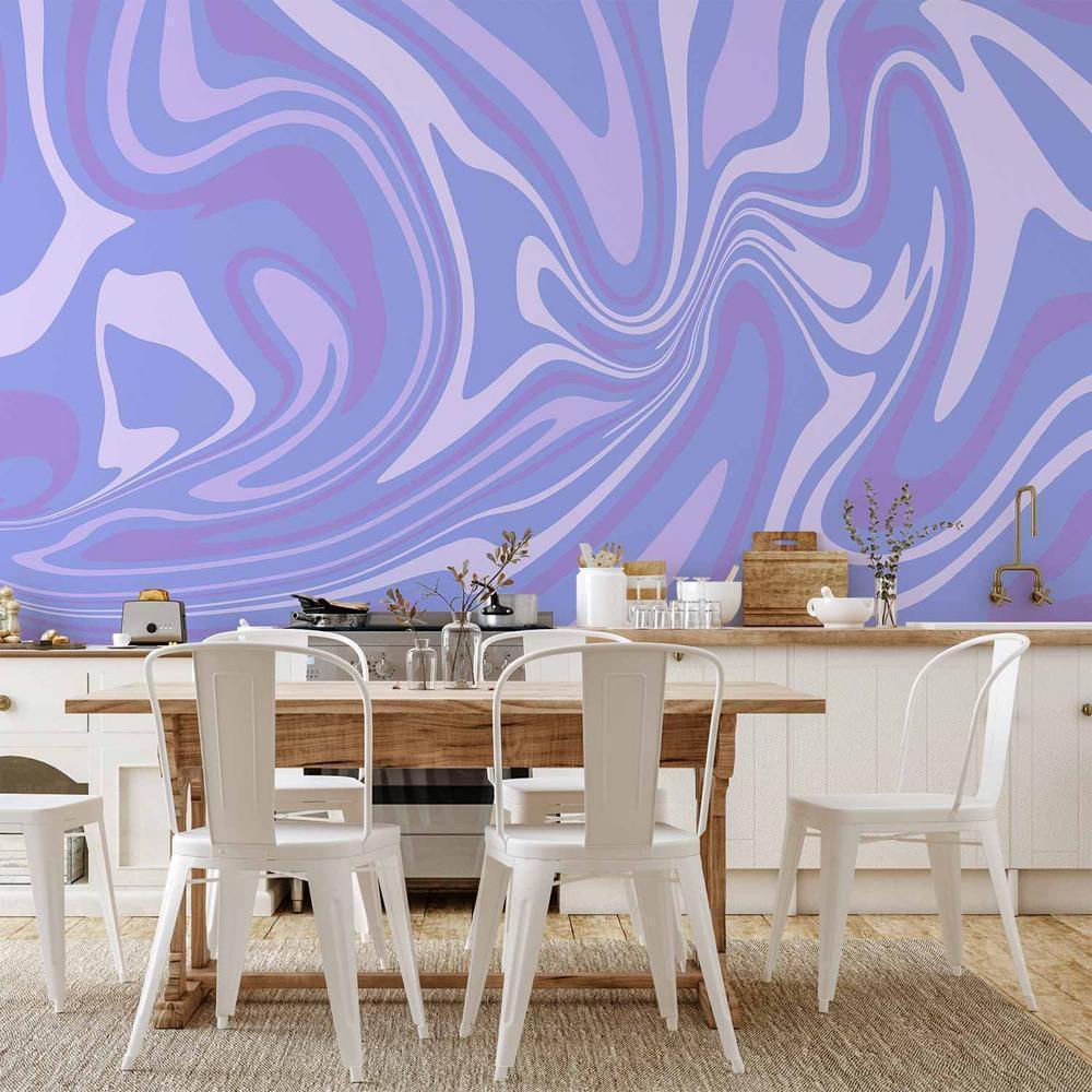 Wall Mural - Purple Composition - Abstract Background in Violet-Purple-Lavender Hues