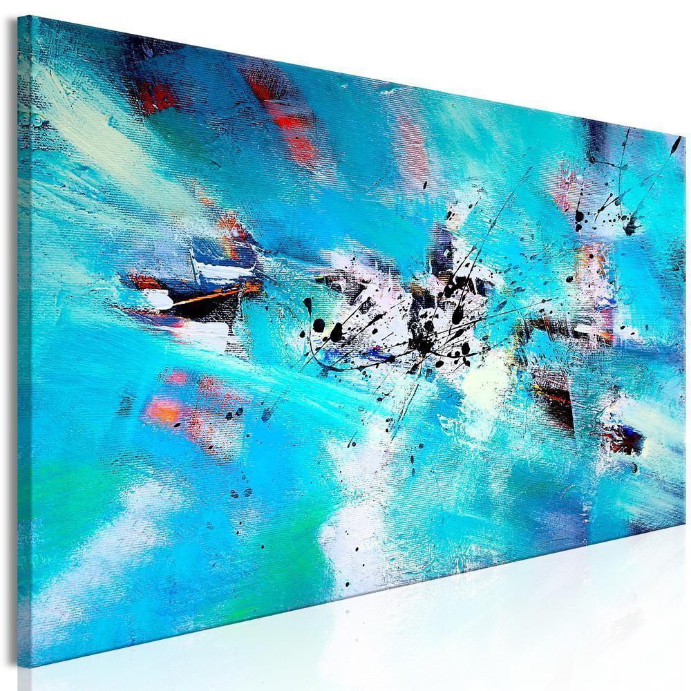 Canvas Print - Snow Fun (1 Part) Narrow-ArtfulPrivacy-Wall Art Collection