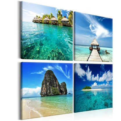 Canvas Print - The Places of Dreams-ArtfulPrivacy-Wall Art Collection